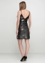 Дамска рокля с пайети Bershka, снимка 3
