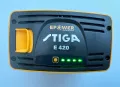 Stiga EC 415S Зарядно устройство и Stiga E 420 Акумулаторна батерия, снимка 4