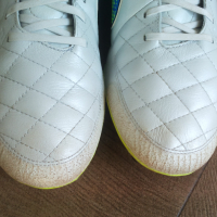 NIKE TIEMPO Real Leather Football Boots Размер EUR 45 / UK 10 бутонки 119-14-S, снимка 11 - Спортни обувки - 44979182