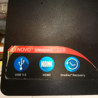 Lenovo ideapad 110-15ibr работещ, за части. , снимка 2 - Части за лаптопи - 45056976