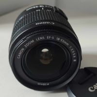 Обектив Canon Zoom Lens EF-S 18-55mm Ф58мм, снимка 9 - Обективи и филтри - 45351356