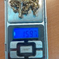 Златен синджир 14к, снимка 3 - Колиета, медальони, синджири - 45399309