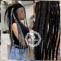 👑 💗Двойни Расти / Дредове за Коса Дизайн - Double Ended Dreadlock , Ръчно Плетени Расти КОД : 0279, снимка 1 - Аксесоари за коса - 45339696