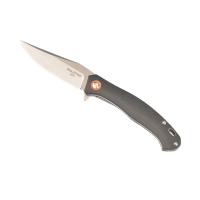 Сгъваем нож Dulotec K213 - черен 8Cr13Mov неръждаема стомана, снимка 2 - Ножове - 45007410