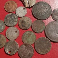 Лот стари български и чужди монети , снимка 3 - Нумизматика и бонистика - 45221045
