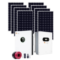 Автономна соларна система 10 kW + инвертор Felicity 10 kw + 10 kwh литиева батерия - Трифазна, снимка 1 - Друга електроника - 44774399