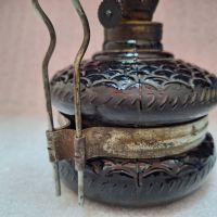 Стара газена лампа с огледало, снимка 12 - Антикварни и старинни предмети - 45432498