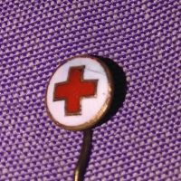 червен кръст значка емайл, снимка 3 - Колекции - 45596331