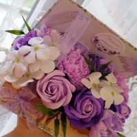Кутии книги със сапунени цветя за всеки повод, снимка 5 - Подаръци за жени - 45496252