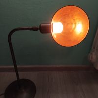 Стара писалищна лампа, снимка 5 - Настолни лампи - 45523565