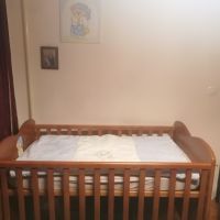 Детско легло 3 в 1, трансформиращо се с 3 нива на матрака , снимка 5 - Мебели за детската стая - 45799795