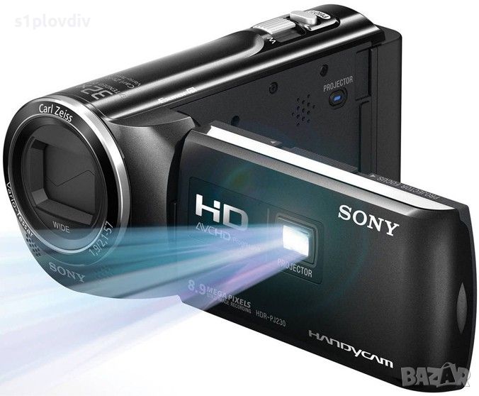 Sony Handycam HDR-PJ320 с проектор, снимка 1