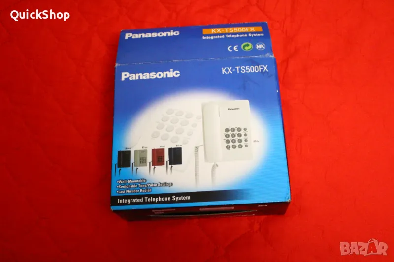 Стационарен телефон Panasonic KX-TS500FX, снимка 1