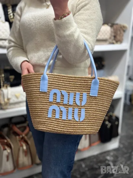 плажни чанти miu miu 43х21см, снимка 1