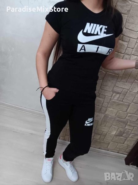 Дамски комплект Nike реплика памук и ликра, снимка 1