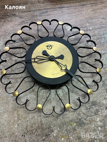 Стенен часовник ГДР оригинален от Некерман, снимка 1