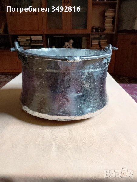 Много старо медно котле , снимка 1