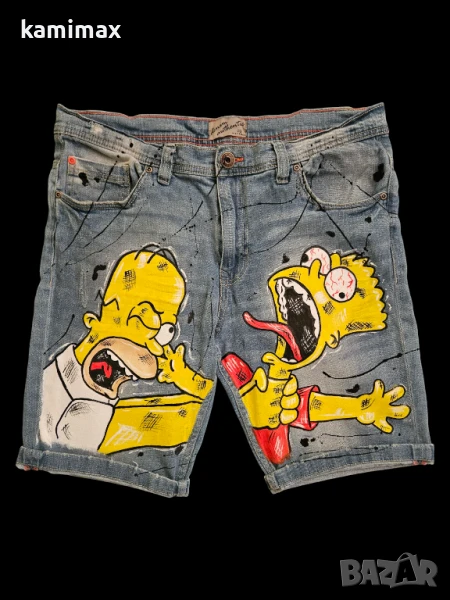 Дънкови бермуди, снимка 1