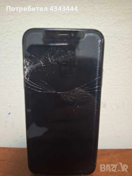 Здравейте! Продавам Iphone X със спукан екран за 150лв., снимка 1