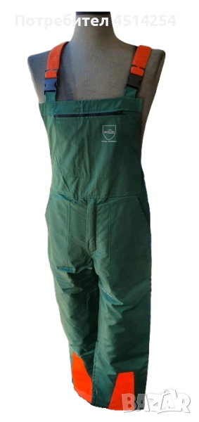 Специализиран работен полугащеризон за горски работници, снимка 1