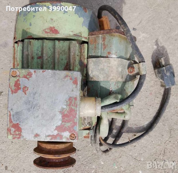 Ел. двигател монофазен на Елпром Троян 1420 об/мин, 0,55 кв., снимка 1