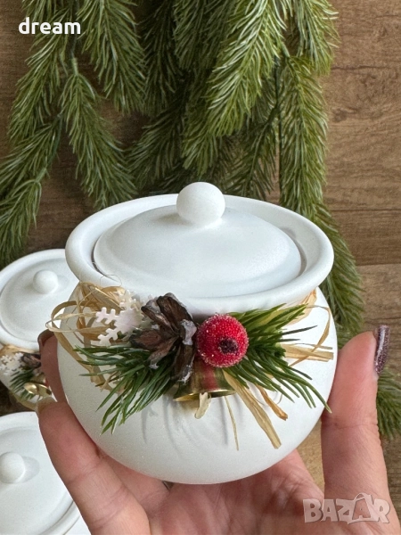 Коледна свещ, снимка 1