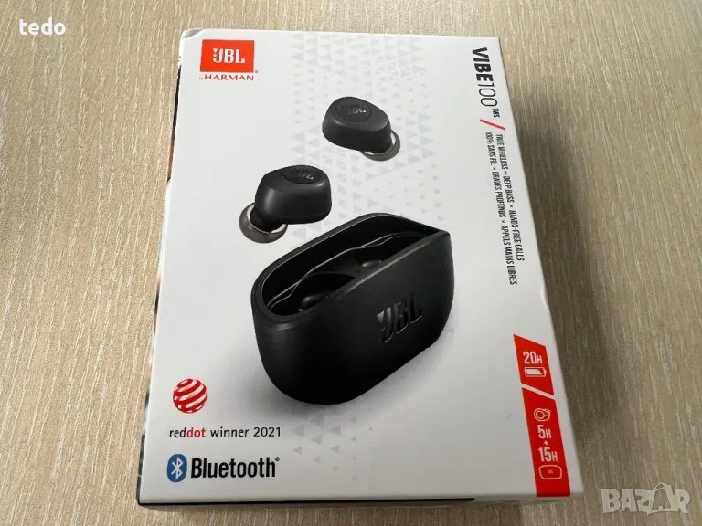 Слушалки JBL Vibe100 tws нови , снимка 1