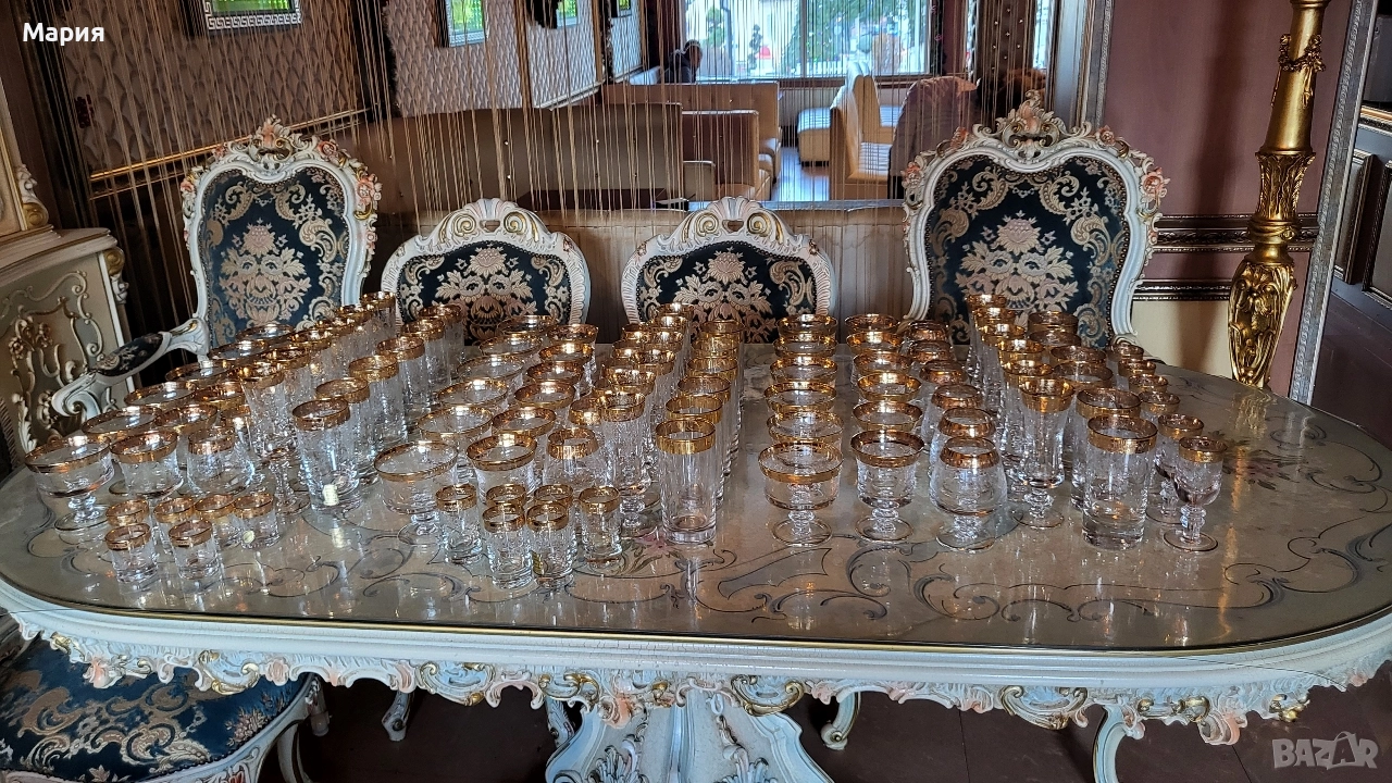 Кристални чаши Мурано Медичи , снимка 1