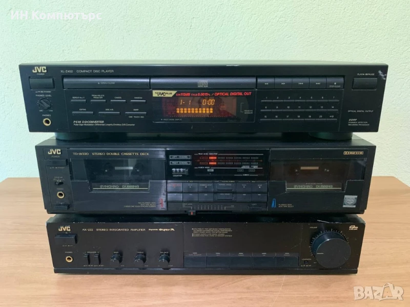 Продавам сет JVC от три компонента, снимка 1