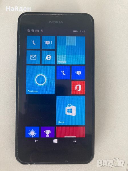 Nokia Lumia 630,black ,отличен, снимка 1