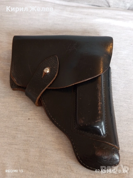 Стар естествена кожа кобур за пистолет за КОЛЕКЦИЯ 26597, снимка 1
