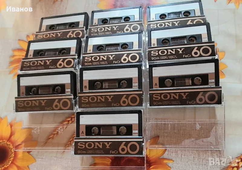 Aудио касети SONY FeCr - 60 мин., снимка 1