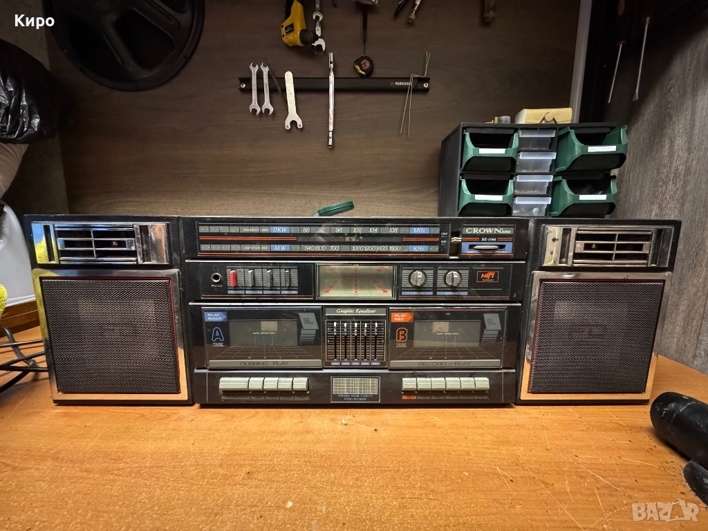 Радиокасетофон Crown SZ- 1788, снимка 1