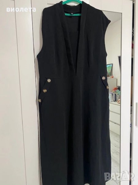 елегантна дамска рокля голям размер, снимка 1