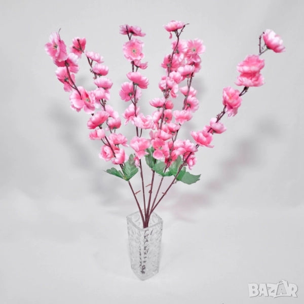 Изкуствени декоративни клонки с цветчета, снимка 1