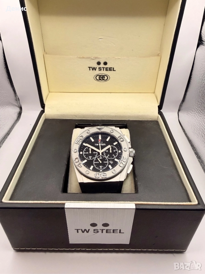 TW Steel CEO Diver 48mm – мъжки часовник, хронограф,  кварц, 100m, оригинал, с кутия, снимка 1