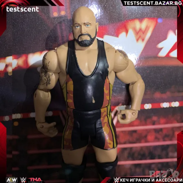 Екшън фигура WWE Big Show Грамадата WWE Mattel Camouflage basic series играчка figure camo, снимка 1