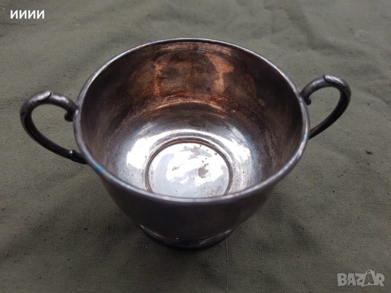 Посребрена чаша , снимка 1