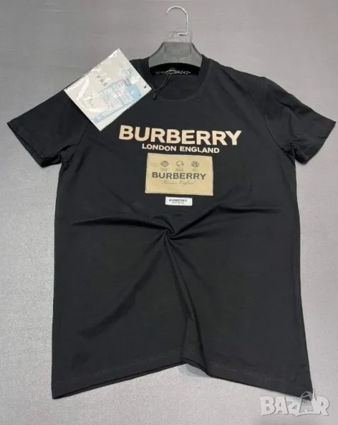 мъжка тениска burberry бродерия със сертификат, снимка 1