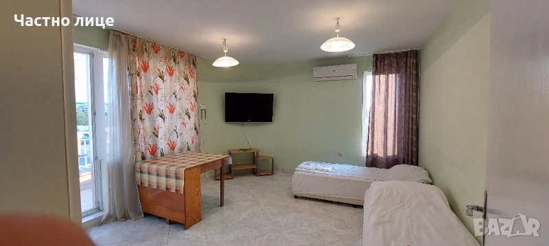 Под наем просторен обзаведен двустаен апартамент в Черно Море, Несебър, снимка 1