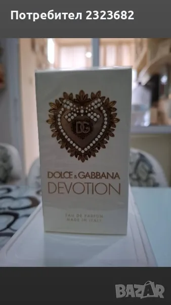 Продавам парфюм на DOLCE&GABBANA DEVOTION , снимка 1