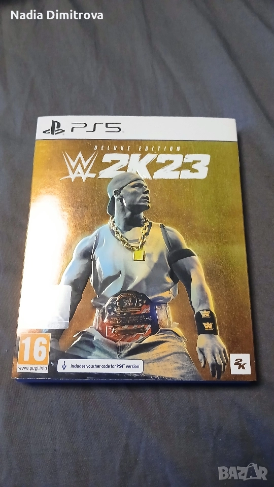 Игра WWE 2k23 deluxe edition за PS5, снимка 1
