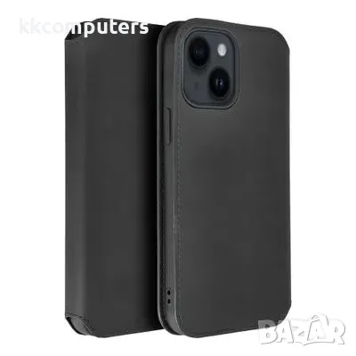 Калъф тефтер Dual Pocket / Черен / за Samsung S25 Баркод : 3131617, снимка 1