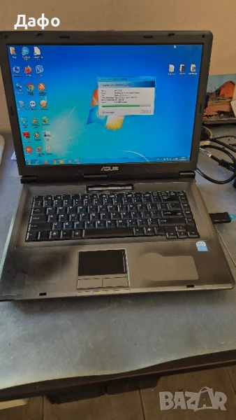 Лаптоп Asus X51RL Intel T3400 здрава батерия, снимка 1