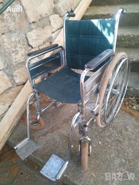Инвалидна рингова количка за възрастни, оперирани, трудно подвижни хора., снимка 1