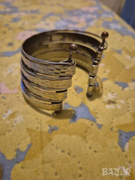 метална гръцка гривна, снимка 1