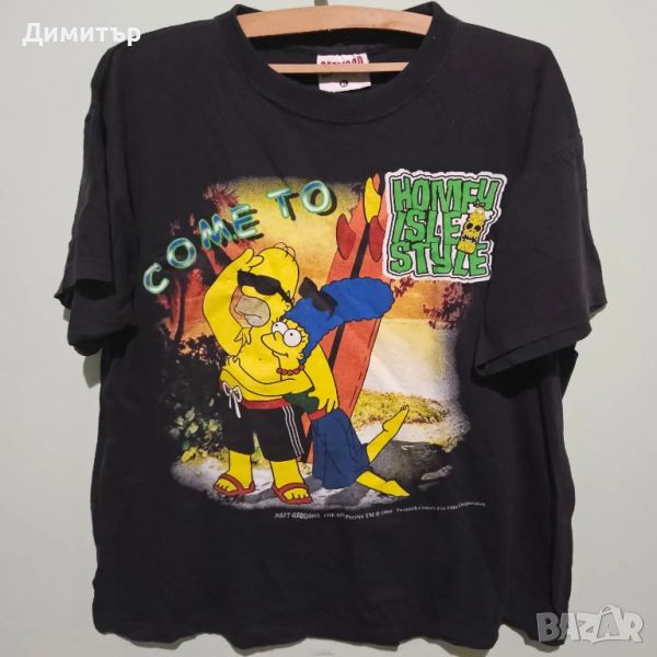 Оригинална тениска на The Simpsons XL cartoon t-shirt  , снимка 1