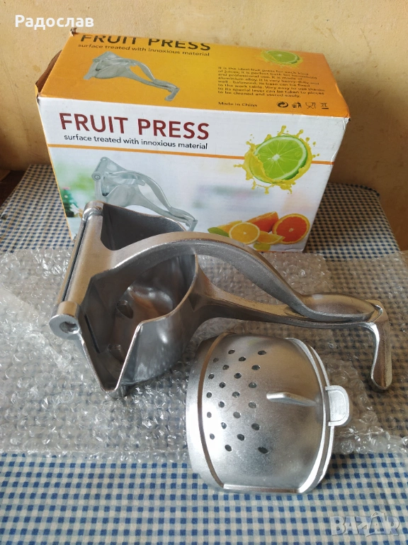 Fruit Press ръчна сокоизтисквачка , снимка 1