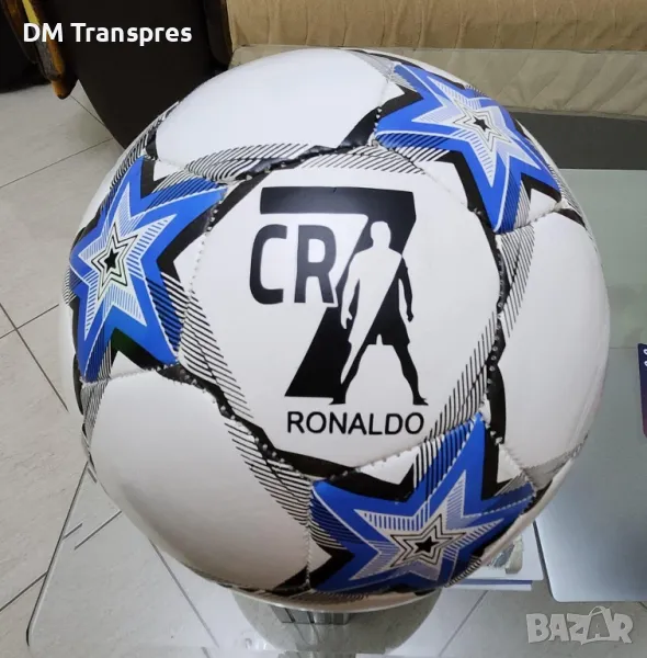 2025 Синя Футболна Топка CR7 RONALDO Роналдо Ал Насър сезон 24/25г, снимка 1