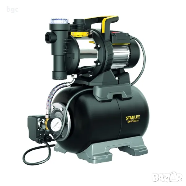 НОВ Хидрофор Stanley, 900w, 24 л, 3600 л/ч - 24 Месеца гаранция, снимка 1